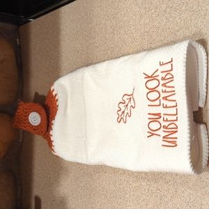 Rae Dunn Hand Crocheted Hanging Hand Towel